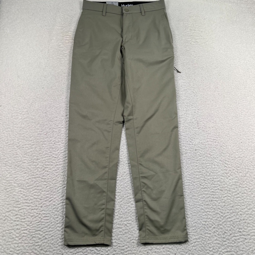 NWT Hurley Jet Set Tech Pant Men's 30x32‎   Performance Stretch Wicking Green